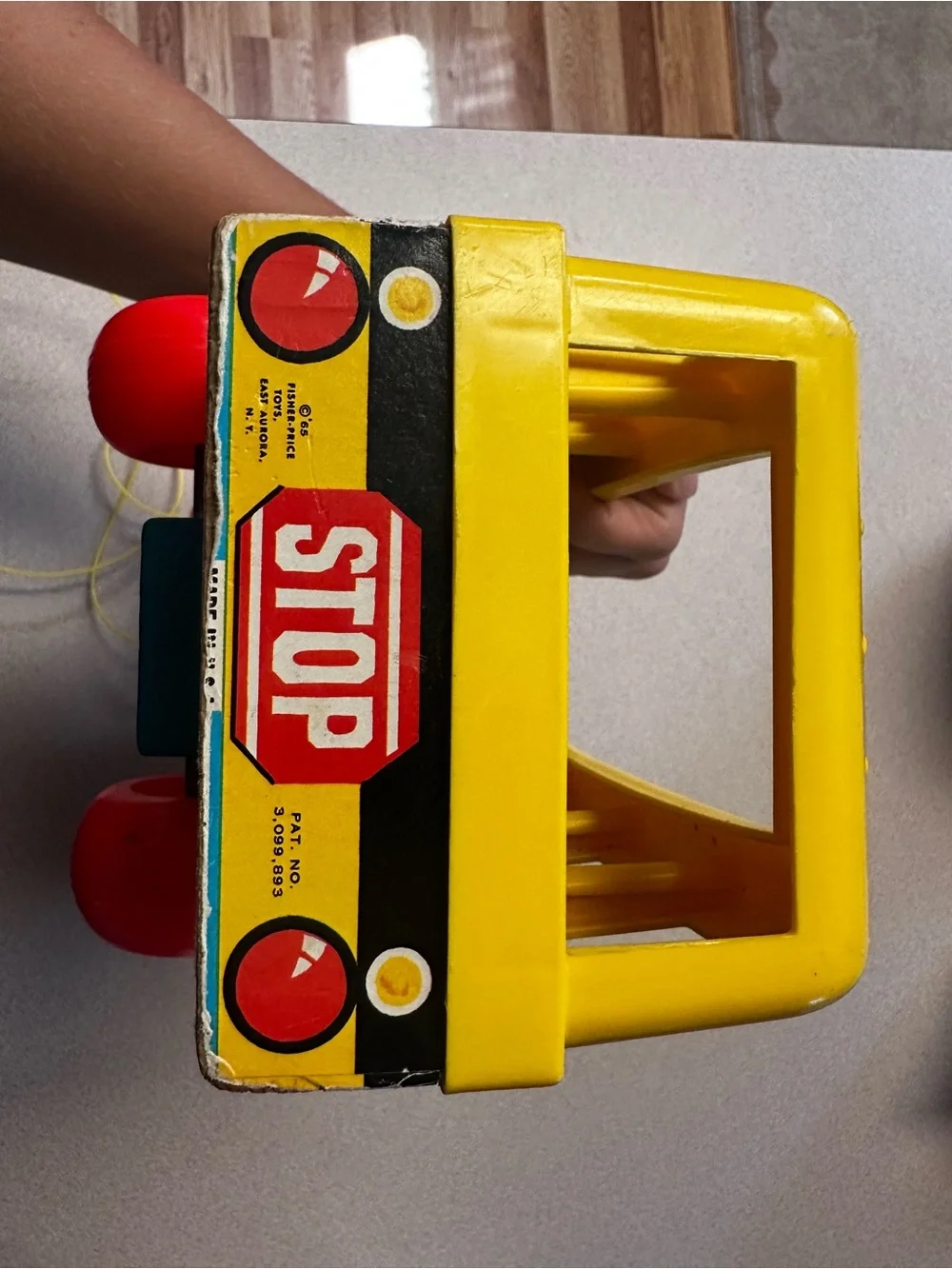 Vintage 1965 Fisher Price School Bus